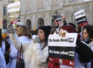Protesta de Metges de Catalunya
