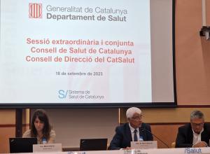 Reunió del Consell de Salut de Catalunya