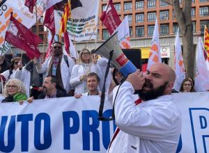 Concentració contra l'Estatut Marc a Madrid - Imatge 1