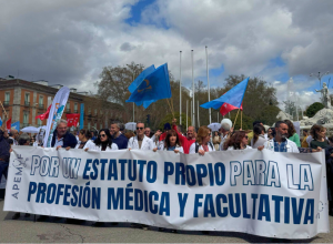 Concentració d'APEMYF a Madrid