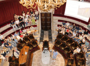 Acte de benvinguda als residents a l'Amfiteatre anatòmic de Barcelona