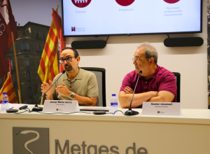 Roda de premsa presentació informe d'equipaments sanitaris
