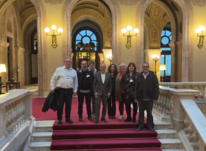 Reunió de la direcció de MC amb el president de la Comissió de Salut, Carles Campuzano