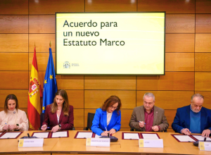 Signatura del nou Estatut Marc