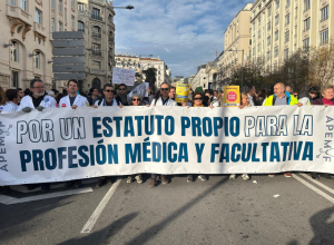 Manifestació d'APEMY a Madrid