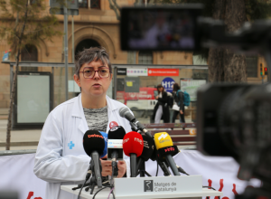 Concentració vaga 19 de març - 'Speaker's corner' - Imatge 1