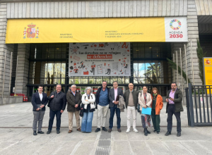 Representants del comitè de vaga estatal