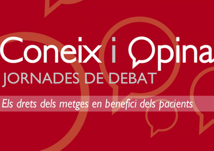 MC reprèn les jornades 'Coneix i Opina' amb un debat sobre la normativa que protegeix els metges i als pacients