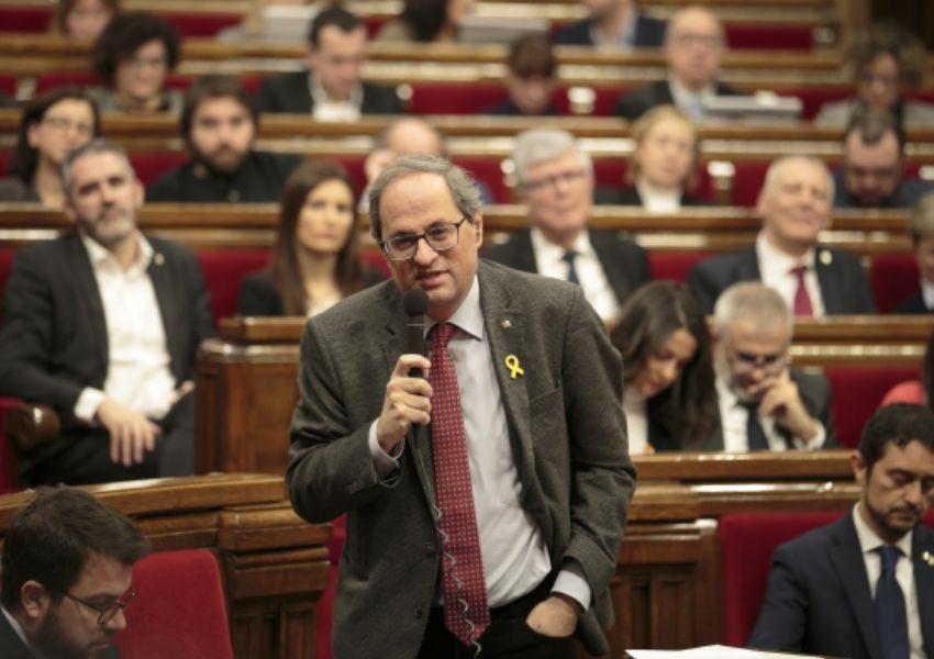 El president de la Generalitat, Quim Torra