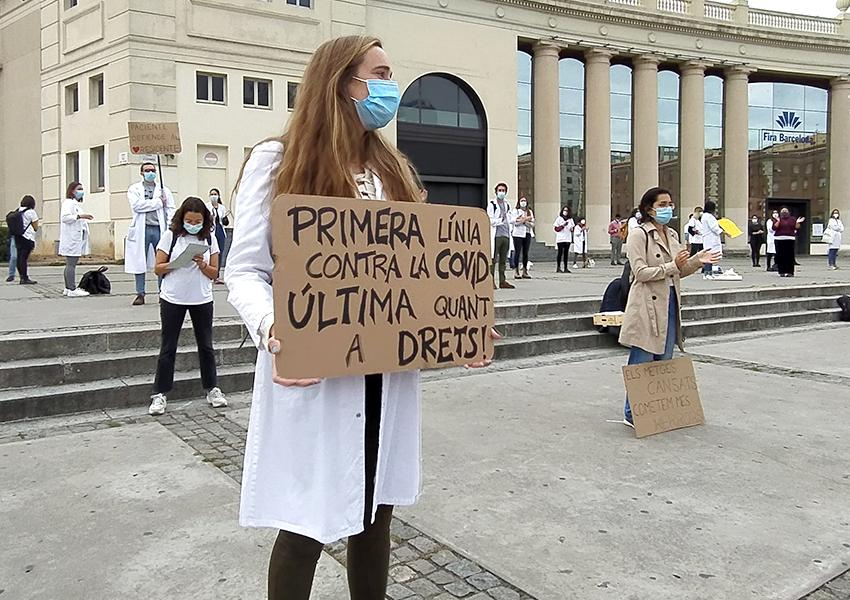 Protesta MIR