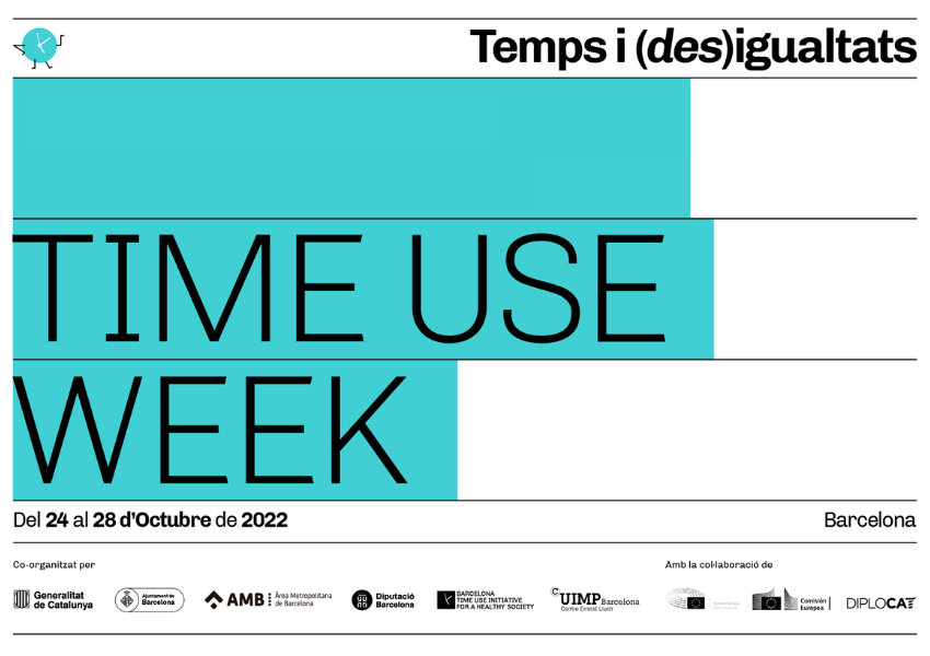 Cartell de la Time Use Week 2022