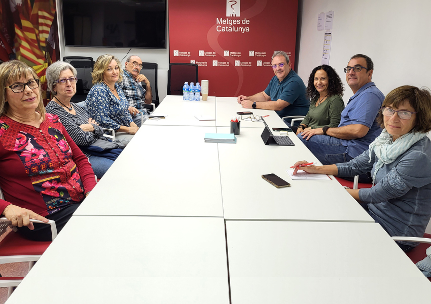 Reunió de MC amb el Grup de Defensa de la Sanitat Pública de Tarragona