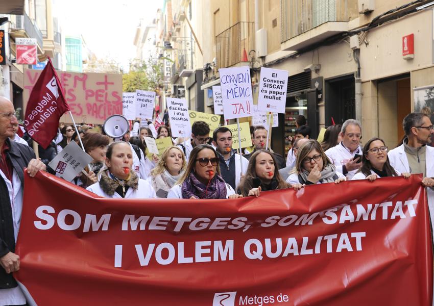 Manifestació de facultatius