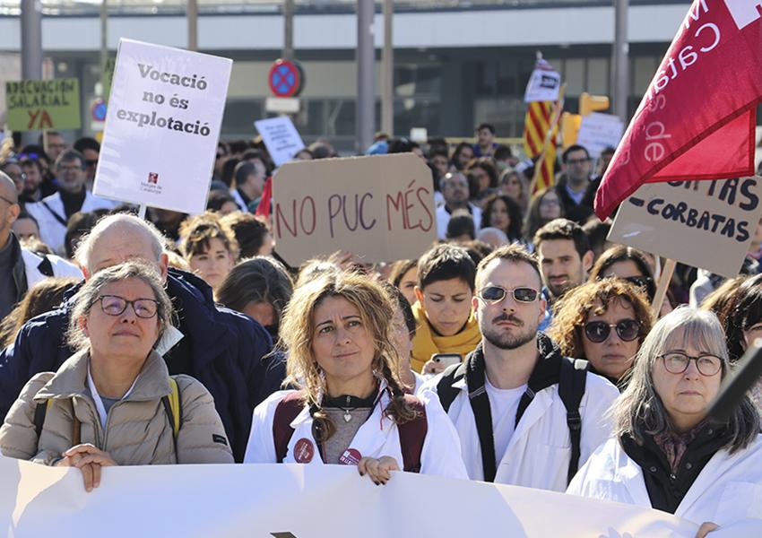 Manifestació de facultatius