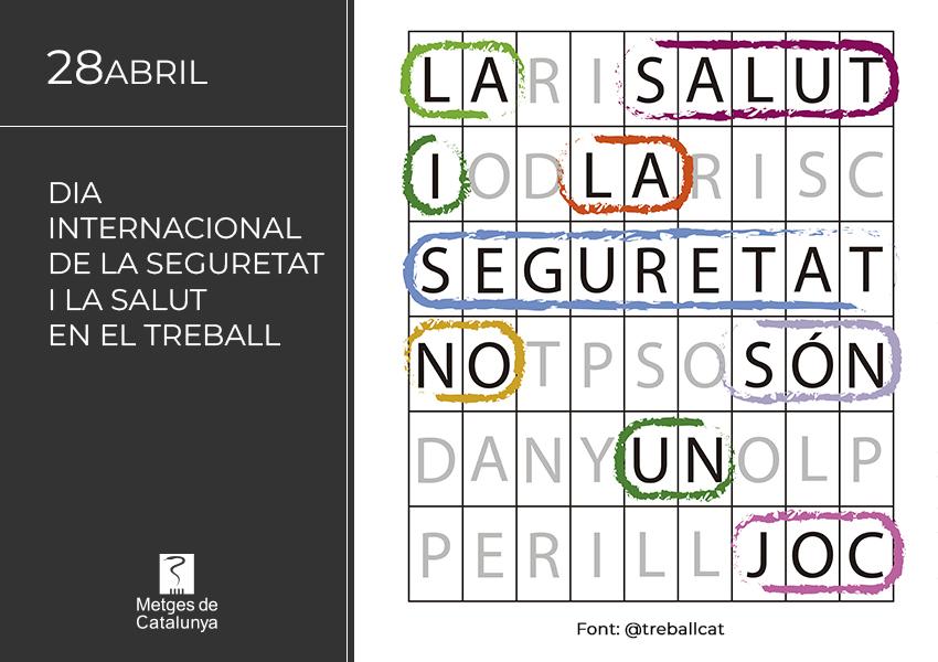 Dia Internacional de la Seguretat i Salut en el Treball