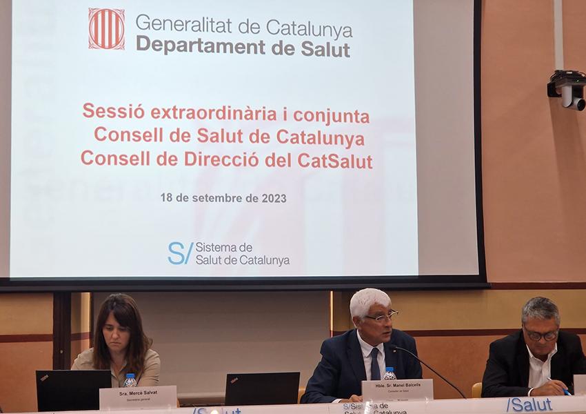 Reunió del Consell de Salut de Catalunya