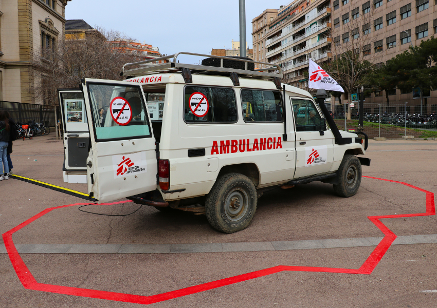 Ambulància de MSF