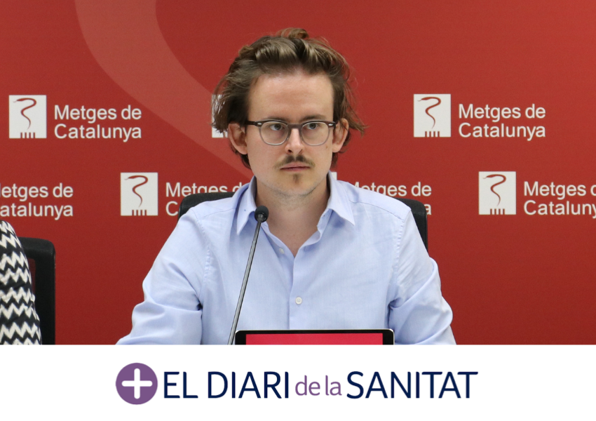 Àlex Mayer, secretari MIR I de facultatius joves de Metges de Catalunya