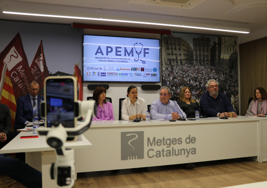Roda de premsa presentació APEMYF