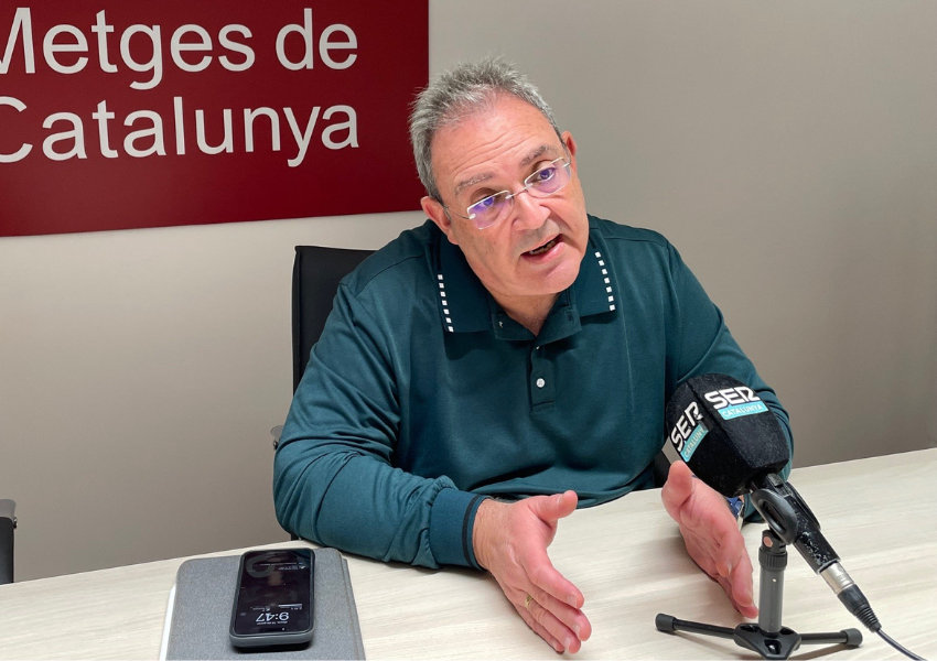 Xavier Lleonart, secretari general de Metges de Catalunya