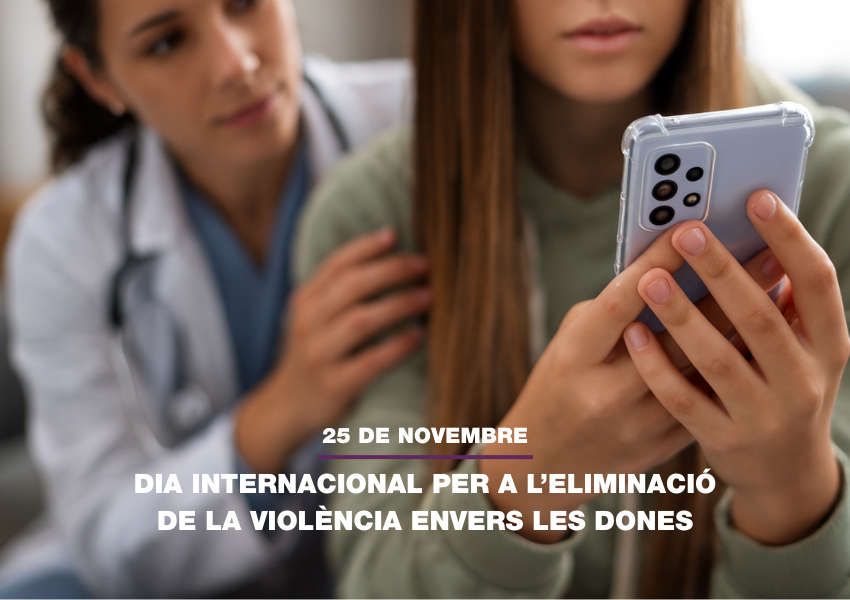 Commemoració del 25-N des de Metges de Catalunya