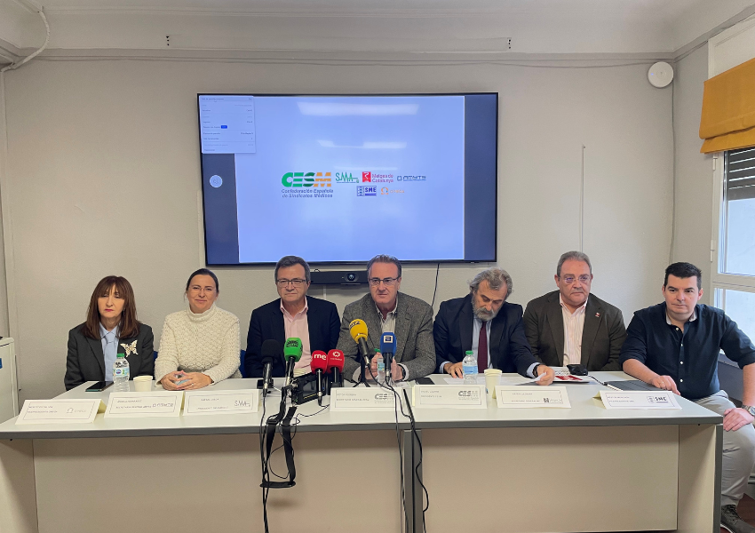 Roda de premsa del comitè de vaga estatal