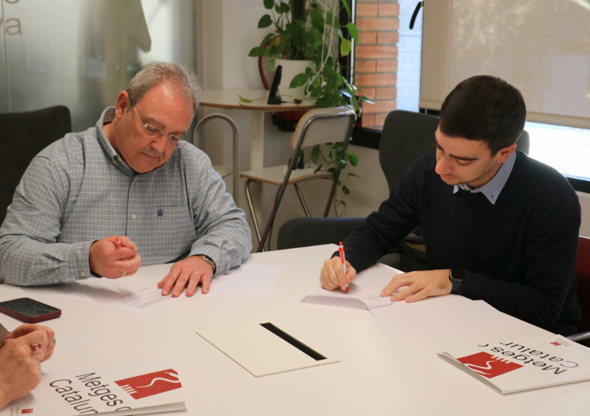 Signatura de l'acord MC - AME