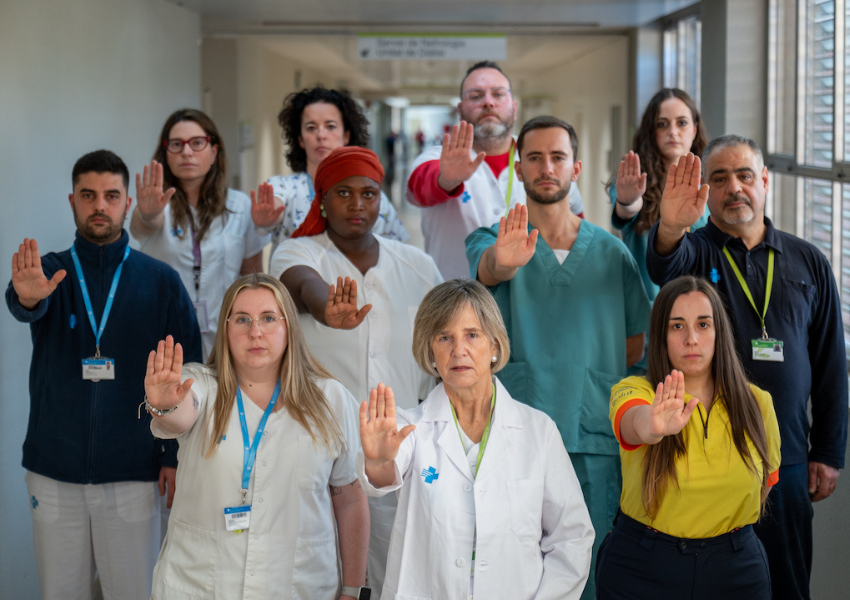 Tolerància zero a la violència contra els professionals sanitaris