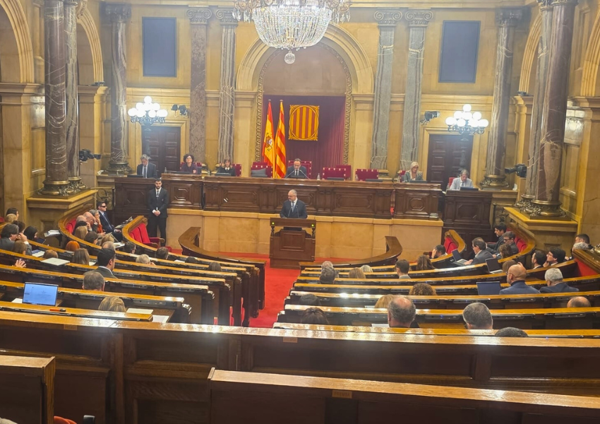Debat sobre la moció de polítiques de salut al Parlament de Catalunya
