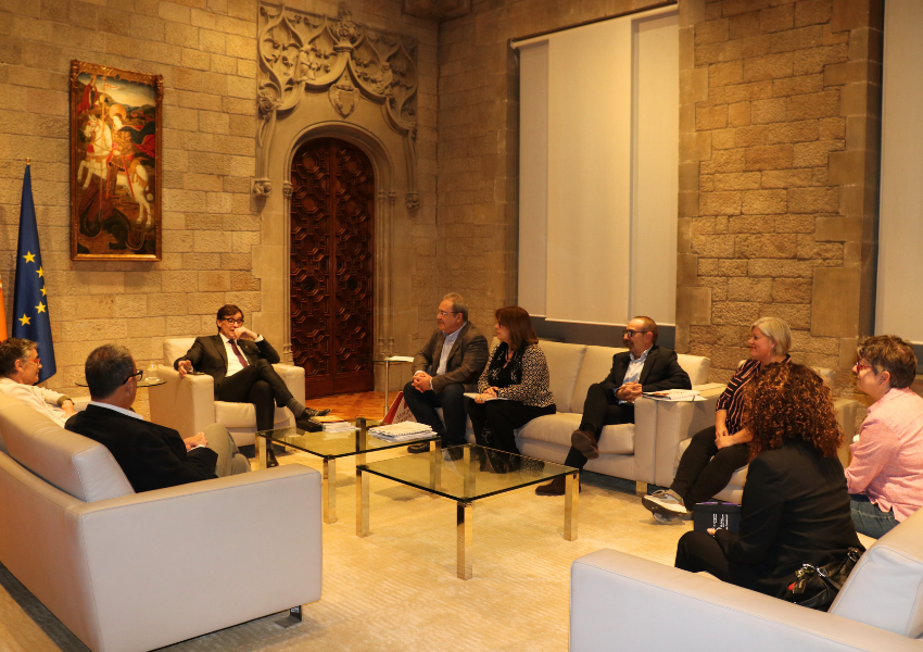 Reunió MC - Salvador Illa