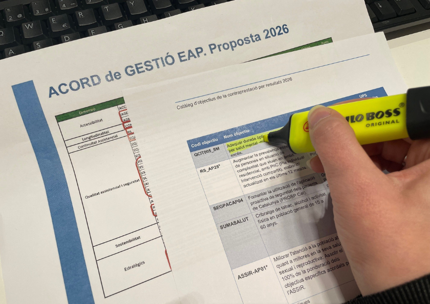 Acord de gestió del CatSalut