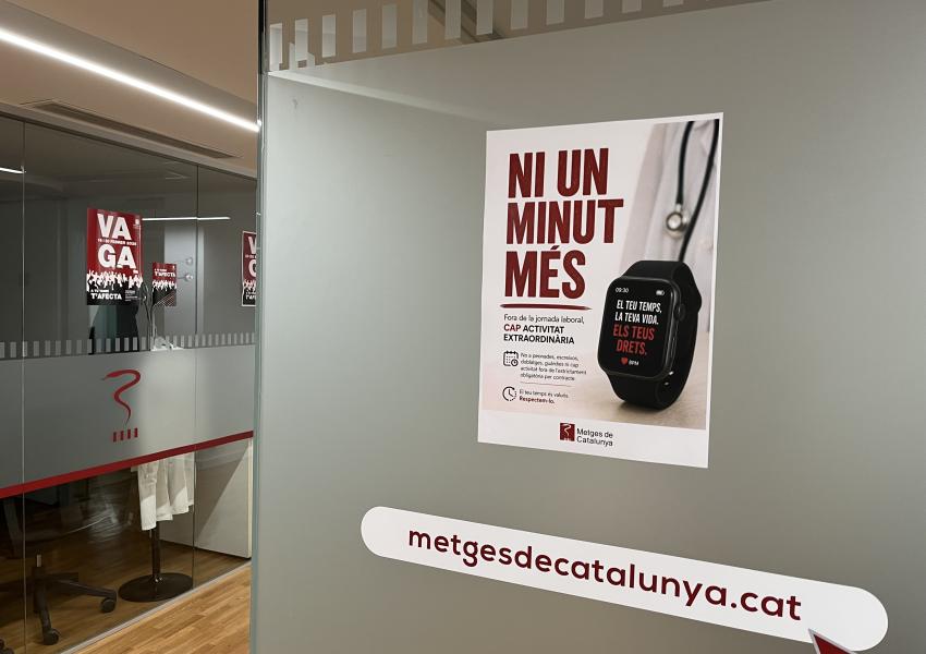 Campanya 'Ni un minut més'
