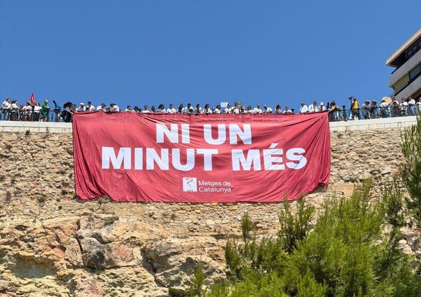 Manifestació de facultatius a Tarragona