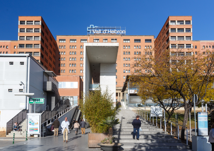 Hospital Vall d'Hebron, un dels adherits a la campanya 'Ni un minut més' de MC