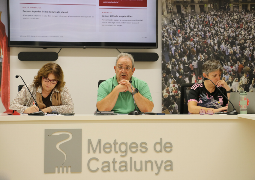 Seminari web de MC sobre la situació de la vaga mèdica indefinida
