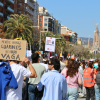 Manifestació de facultatius a Barcelona