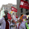 Manifestació de facultatius a Madrid
