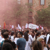 Manifestació de facultatius a Barcelona