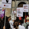 Manifestació de facultatius a Barcelona